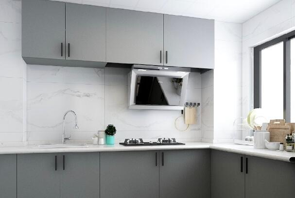 Does gray marble countertops work well with white cabinets?